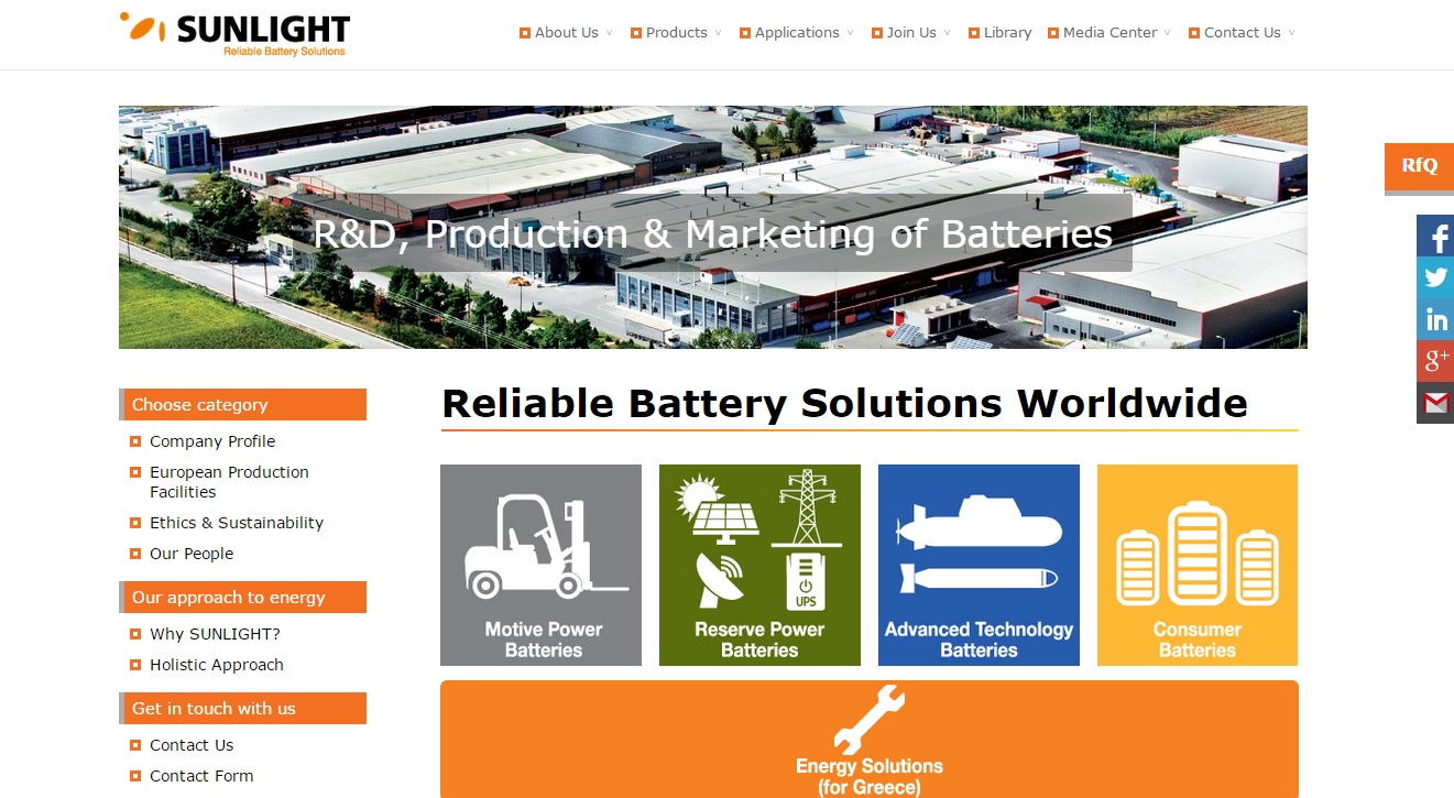 SYSTEMS SUNLIGHT S.A.: New Corporate Identity and Website