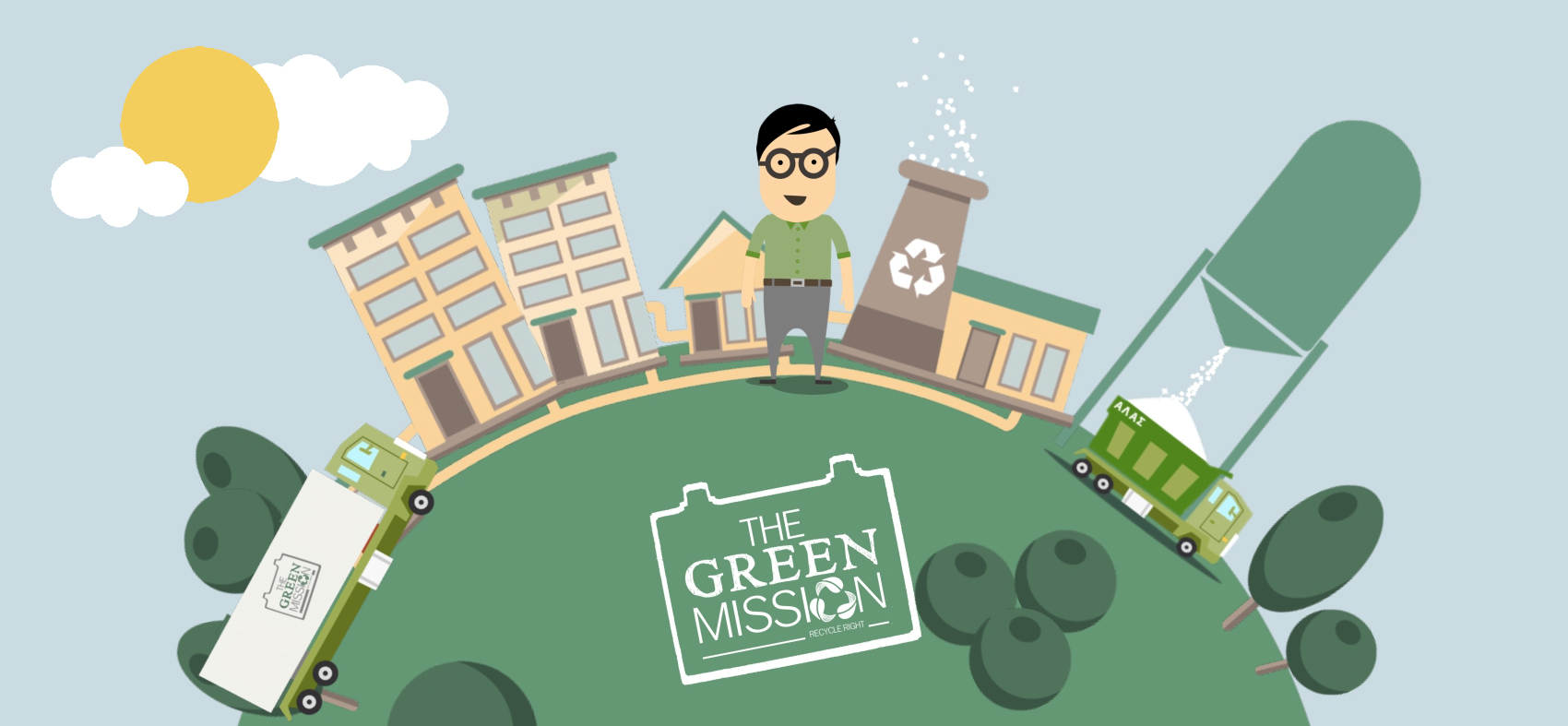 Green Mission: “Green Spots”, automotive battery collection spots