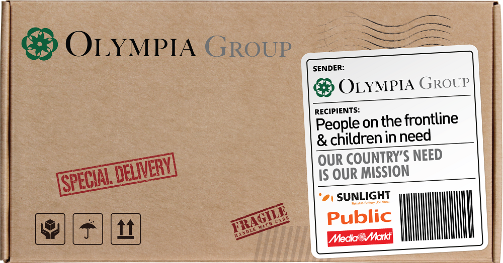 Olympia Group: Donation of 2 million euros to enhance the fight against COVID-19