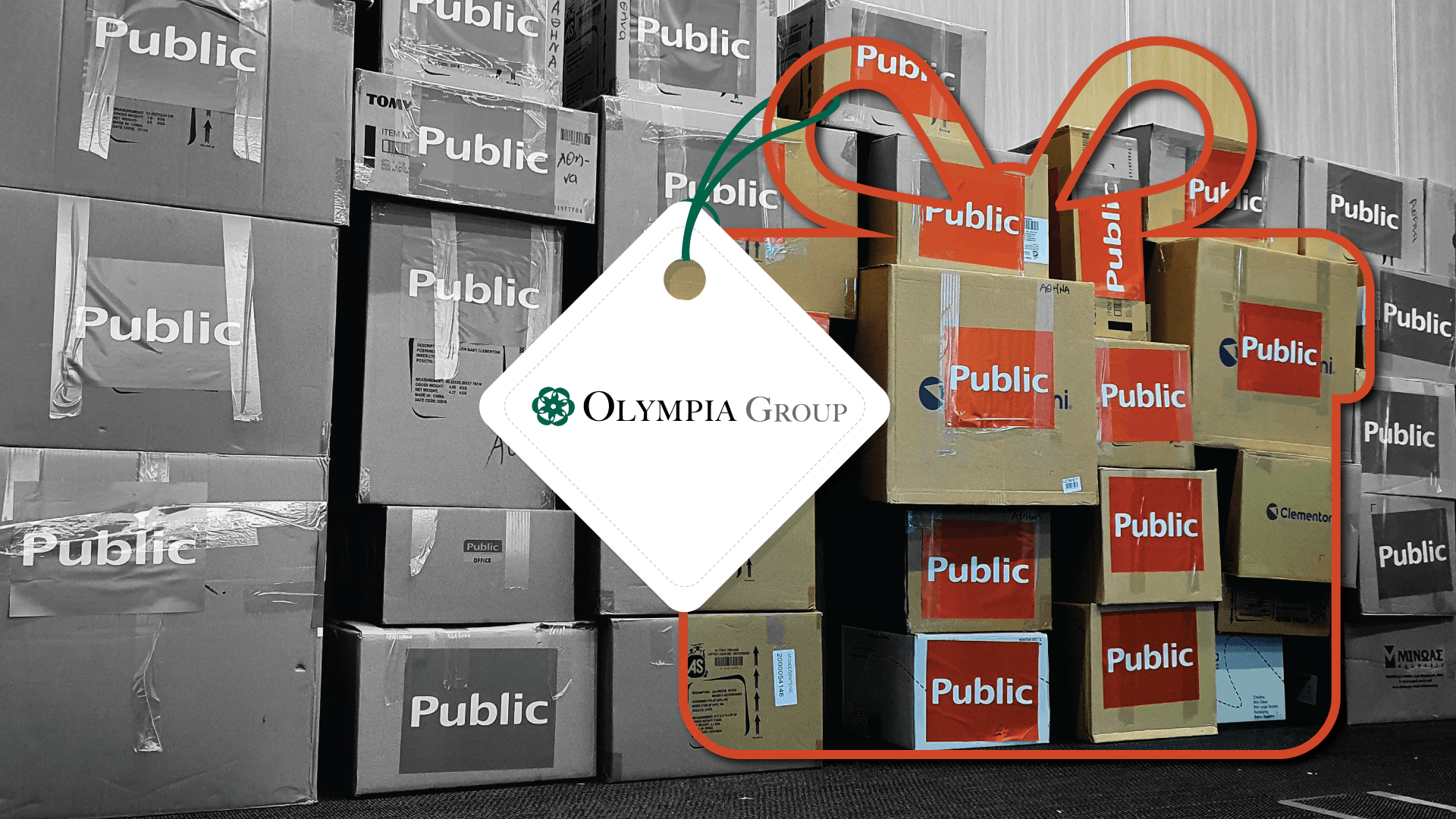 The Olympia Group supports the children of Social Welfare Centres with gifts from Public