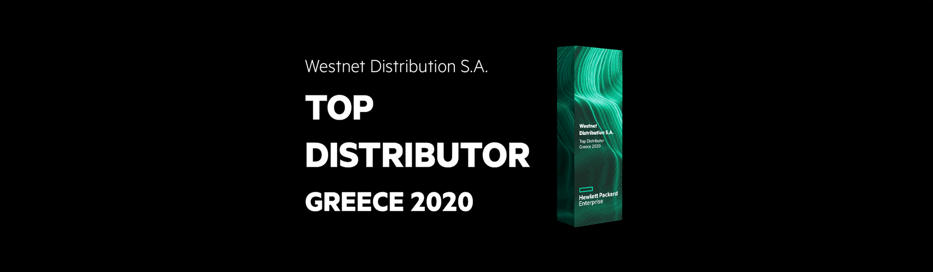 Westnet: «Top Distributor 2020» for Hewlett Packard Enterprise